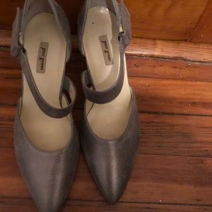 Paul Green Silver Heels